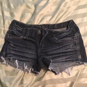 Blue jeans shorts